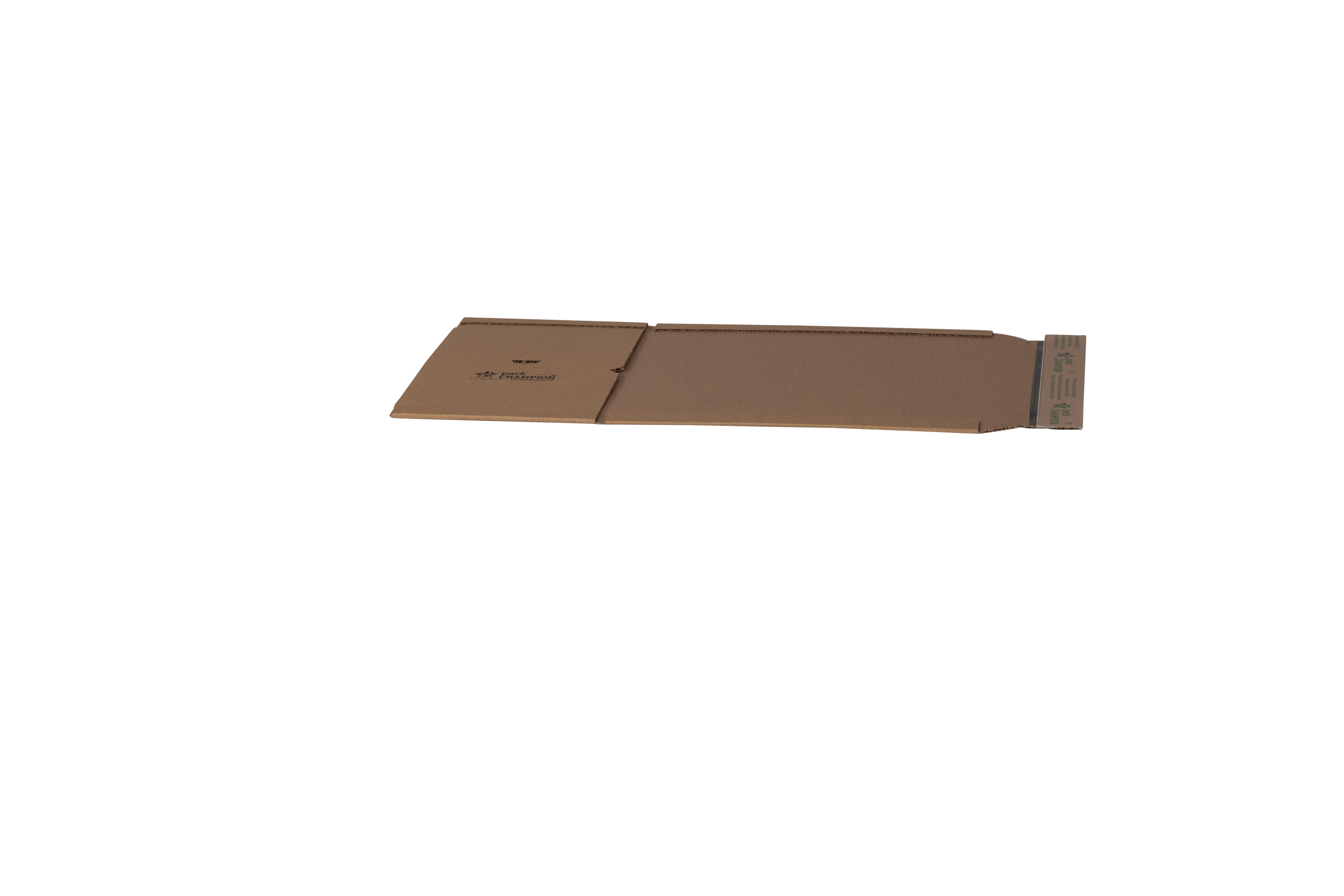 ECO FSC universele wikkelverpakking bruin wikkelbaar 249x165x60 mm